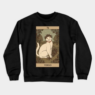 Virgo Cat Crewneck Sweatshirt